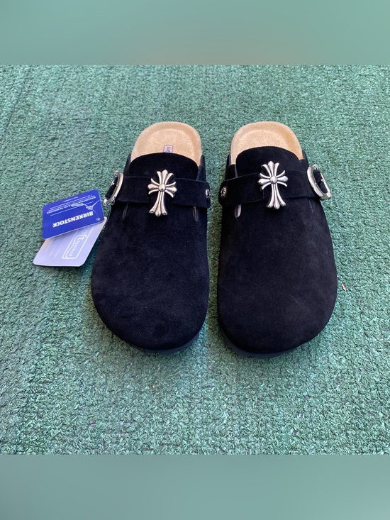 Birkenstock Shoes - Chrome hearts Birkenstocks